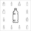 plastic bottle of soda icon. Bottle icons universal set for web and mobile Royalty Free Stock Photo