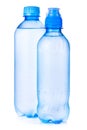 Plastic bottle of still healthy water isolated on white background Royalty Free Stock Photo