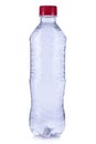 Plastic bottle of still healthy water isolated on white background Royalty Free Stock Photo