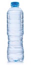 Plastic bottle of water isolated. File contains clipping path Royalty Free Stock Photo