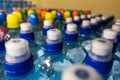 Plastic bottles drinking water Royalty Free Stock Photo
