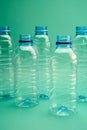 Plastic bottles ready for recycling. Royalty Free Stock Photo