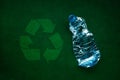 Plastic bottles for recycling Royalty Free Stock Photo