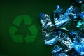 Plastic bottles for recycling Royalty Free Stock Photo