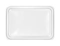 Plastic box lid cover top view Royalty Free Stock Photo