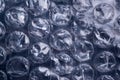 Plastic bubble wrap texture