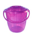 Plastic bucket Royalty Free Stock Photo