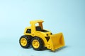 Plastic bulldozer toy