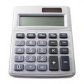Plastic calculator with large buttons for easy use Royalty Free Stock Photo