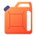 Plastic canister icon, cartoon style Royalty Free Stock Photo
