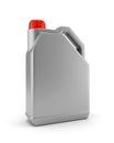 Plastic canister for motor oil