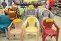 Plastic Chairs for sale in Supermarket