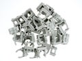 Plastic clamps for electrical tubing