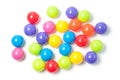 Plastic colored balls