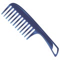 Plastic comb Royalty Free Stock Photo