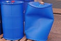 Plastic container, damage drum from transpotation management