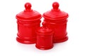 Plastic containers for bulk products