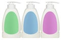 Plastic Cosmetic Bottles with Labels