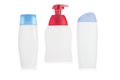 Plastic cosmetics Bottles Royalty Free Stock Photo