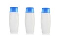 Plastic cosmetics,shampoo Bottles Royalty Free Stock Photo