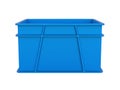 Plastic Crate Isolated