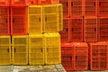 Plastic crates