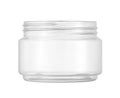 Plastic cream jar cosmetic packaging