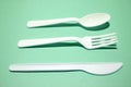 Plastic cutlery