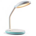 Plastic desk lamp with touch-controlled brightness Royalty Free Stock Photo