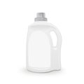 Plastic detergent container