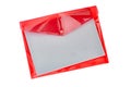Plastic Document Envelope Royalty Free Stock Photo