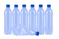 Plastic drinking water bottles