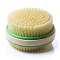 Plastic exfoliating body scrubber with a textured surface Royalty Free Stock Photo