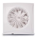 Plastic exhaust fan. Close-up. Royalty Free Stock Photo