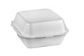 Plastic Fast Food Box Royalty Free Stock Photo