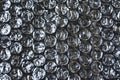 Plastic film with bubbles Royalty Free Stock Photo