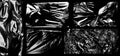 Plastic film set texture, Package, plastic wrap texture overlay backdrop. Plastic for poster design Royalty Free Stock Photo