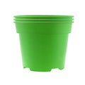 Plastic Flower Pots Royalty Free Stock Photo