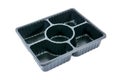Plastic food box container isolated Royalty Free Stock Photo