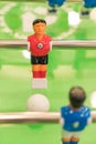 plastic football player Royalty Free Stock Photo