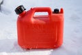Plastic Gas Can Royalty Free Stock Photo