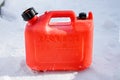 Plastic Gas Can Royalty Free Stock Photo