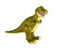 Plastic green dinosaur toy, Tyrannosaurus