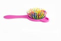 Plastic hair comb Royalty Free Stock Photo