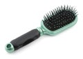 Plastic hairbrush Royalty Free Stock Photo