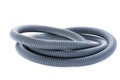 Plastic hose on white