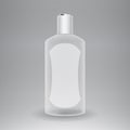 Plastic Invisible Transparency Product Blank Empty Bottle