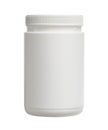 Plastic jar cylinder shape