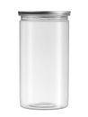 Plastic jar cylinder shape