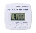 Plastic kitchen digital timer Royalty Free Stock Photo